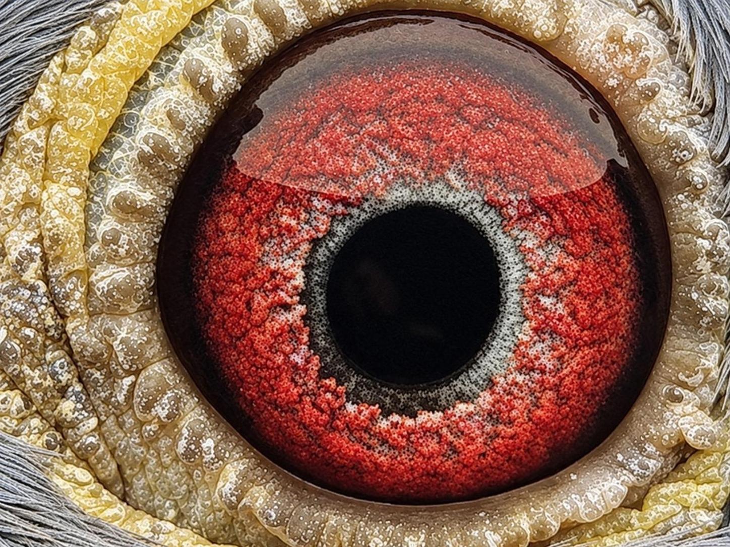 Pigeon eye